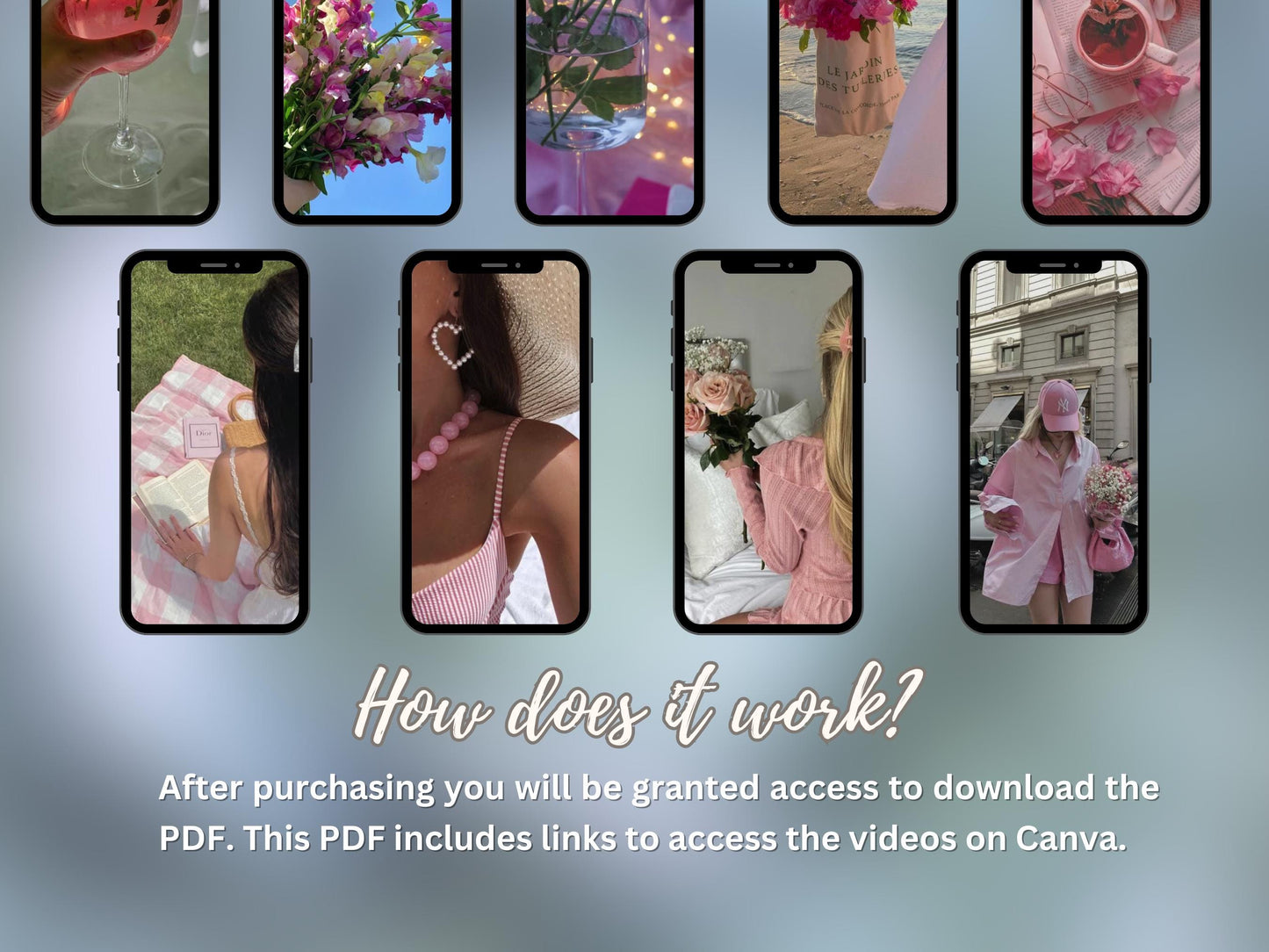 1100+ Faceless Video Reels | Pink Coquette Canva Templates + Marketing Goodies – Start Earning Today! use faceless reels to make money on social media easily