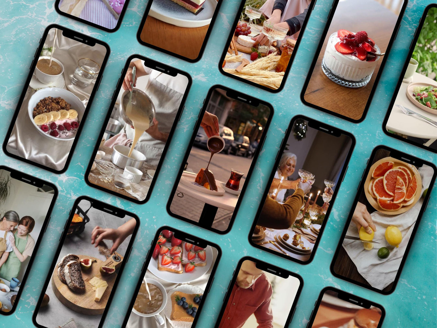 100 Faceless Food Reels Cooking Recipes Creative Engaging and Easy-to-Edit Food Videos for Instagram Templates Aesthetic Boost Engagement